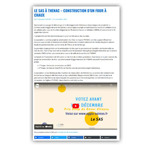 article ville de Thénac