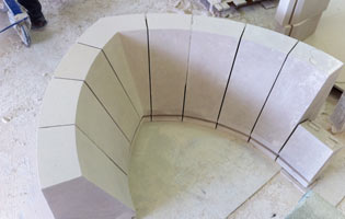 linteau clavé